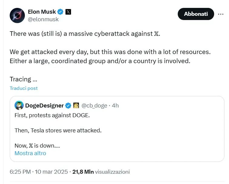 馬斯克稱X平臺遭大規模DDoS攻擊,這種危機該如何預防? 馬斯克稱X平臺遭大規模DDoS攻擊,這種危機該如何預防?